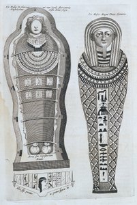 Mumien - in „Sphynx mystagoga“ von Athanase Kircher