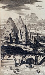 Pyramiden der Schwarzen Pharaonen - in „Sphynx mystagoga“ von Athanase Kircher