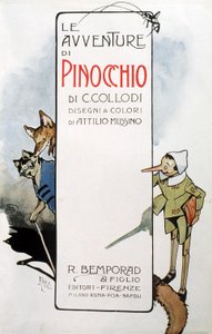 Die Abenteuer des Pinocchio (Frontispiz)