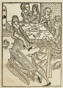 Eine allerheilsame Warnung vor der falschen Liebe dieser Welt - 1 von attributed to Albrecht Dürer
