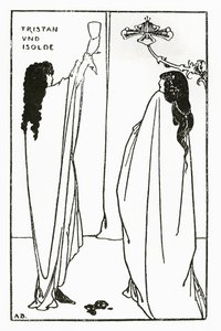 Eine Wiederholung von Tristan und Isolde, Illustration aus 