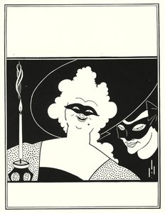 Umschlagdesign für "The Yellow Book," Band I von Aubrey Beardsley