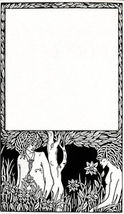 Entwurf für Titelseite von Pagan Papers, 1893, 1914 von Aubrey Beardsley