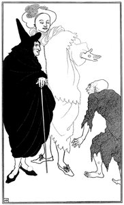 Don Juan, Sganarelle und der Bettler, Illustration aus 