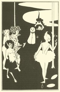 Frontispiz, Plays by John Davidson, 1893 von Aubrey Beardsley
