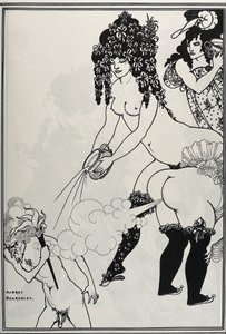 Lysistrata und seine Verbündeten verteidigen den Zugang zur Akropolis gegen Männer durch Fürze