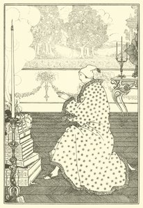 Das Gebet des Barons von Aubrey Beardsley
