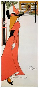 Die Pseudonym- und Antonym-Bibliotheken, 1895 von Aubrey Beardsley