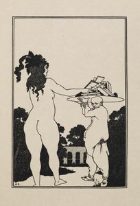 Zeichnung aus einem Buch mit fünfzig Zeichnungen