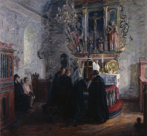 Heilige Kommunion, Dale Kirche in Luster