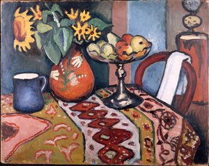 Stillleben mit Sonnenblumen II