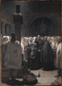 Die Versöhnung (aus Frithiofs Saga) von August Malmström