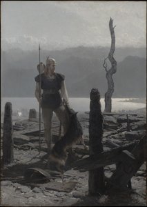 Frithiofs Saga: Frithiofs Rückkehr von August Malmström