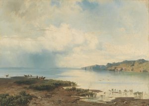 Pferde an der Küste