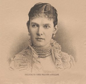 Großherzogin Maria Pawlowna von Russland von August Schubert