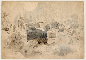 Gebirgsbach von August Seidel
