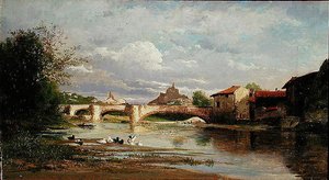 Brücke mit Enten, 1872