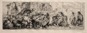 Wanderzirkus von Auguste Brouet