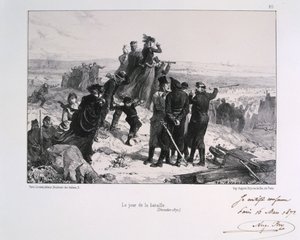 Der Tag der Schlacht, Belagerung von Paris, Deutsch-Französischer Krieg, 1870-1871