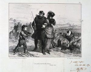 Die kleinen Granatenhändler, Belagerung von Paris, Deutsch-Französischer Krieg, Januar 1871 1872