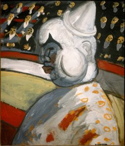 Der Clown von Auguste Chabaud