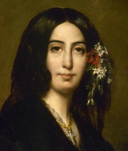 Porträt von George Sand, um 1837 von Auguste Charpentier