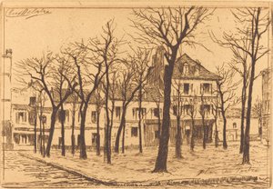 Place du Tertre von Auguste Delâtre