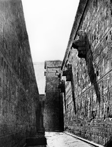 Tempel Edfu, Ägypten, 1893 von Auguste Edouard Mariette