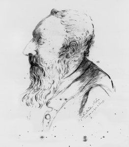 Porträt des Bildhauers Auguste Rodin