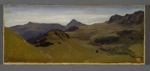 Landschaft in der Auvergne von Auguste Francois Bonheur