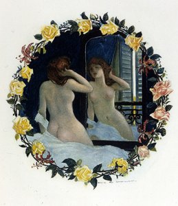 Illustration von Auguste François Gorguet (1862 - 1927) für ""Le Lys rouge"" von Anatole France (1844 - 1924). 1894. von Auguste Francois Gorguet