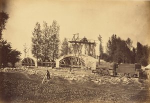 Viadukt über den Bonson (Loire-Tal) von Auguste Hippolyte Collard