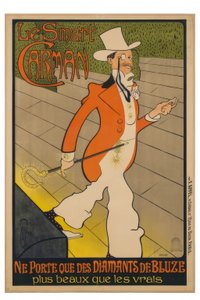 Der schlaue Carman trägt nur Bluze-Diamanten, schöner als die echten