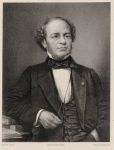 Porträt des Komponisten Jacques Fromental Halévy 1799-1862