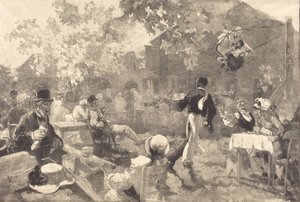 Au coq des bruyeres von Auguste Lepere