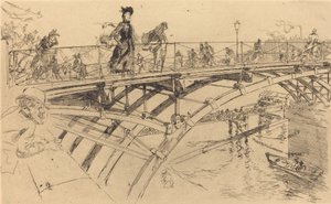 Brücke der Künste von Auguste Lepere