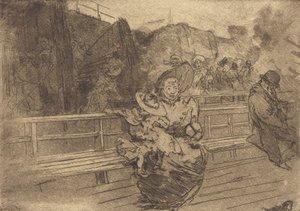 Abfahrt nach Greenwich, 1891 von Auguste Lepere