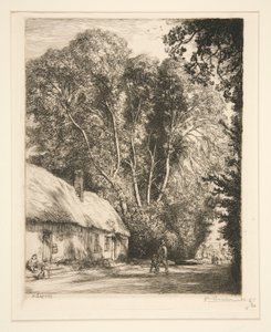 Le Bout Genet (Crèvecoeur-le-Grand) von Auguste Lepere
