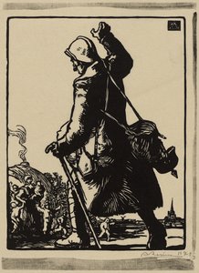 Le Permissionaire von Auguste Lepere