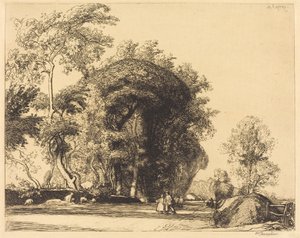 Weg von St.-Gilles, St.-Jean-de-Monts von Auguste Lepere