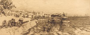 Pier von Bercy, 1891 von Auguste Lepere