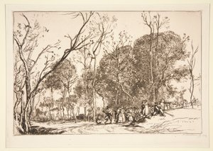 Sommer des Heiligen Martin, die vergangenen Hochzeiten von Auguste Lepere
