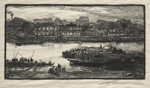 Cafés - Chantants von Auguste Louis Lepère