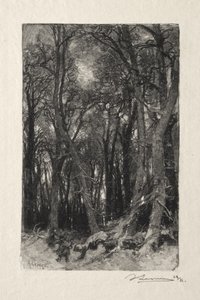 Der Bas Breau von Auguste Louis Lepère