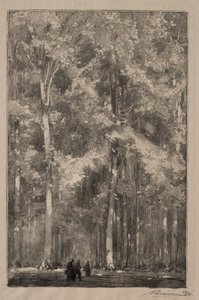 Der Morgen, Kreuzung der Forts Marlotte von Auguste Louis Lepère