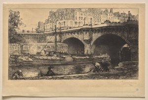 Le Pont Neuf von Auguste Louis Lepère