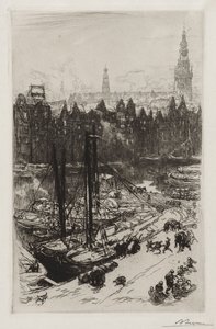 Amsterdam, Blick auf das Victoria Hotel