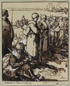 Schlacht von Tannenberg von Auguste Louis Lepère