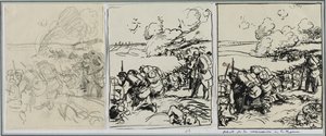 Beginn des Manövers an der Marne von Auguste Louis Lepère