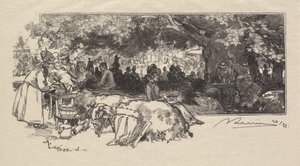 Fontainebleau-Wald: Kantine der Mutter Pichard